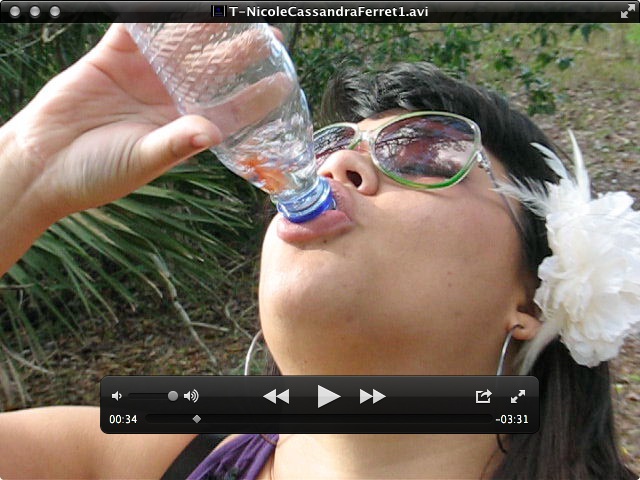 (image for) Triplets: Nicole/Cassandra/Ferret 1